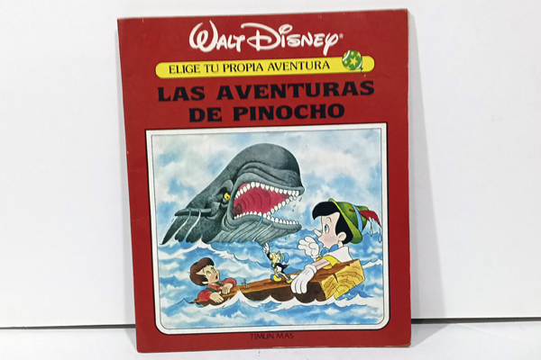 Walt Disney Elige Tu Propia Aventura: Las Aventuras de Pinocho (Edición Ilustrada)