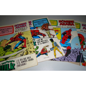 El Hombre Araña (Aventuras Ineditas Del Cine y La TV)  Nº 10-12-25-27