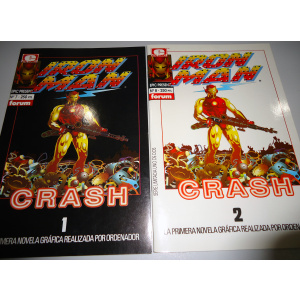 Iron Man Crash 1 Y 2 Coleccion Completa