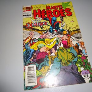 Marvel Heroes Presenta Excalibur / Lobezno y Motorista Fantasma Nº 63