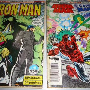 Iron Man (Marvel Two-In-One Presenta) Nº 41 + Nº 46 + Nº 51