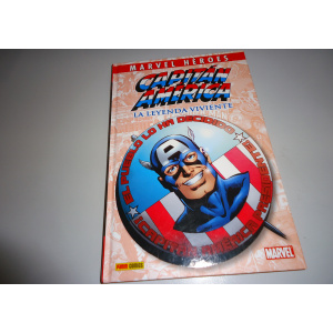 Marvel Heroes Capitan America La Leyenda Viviente