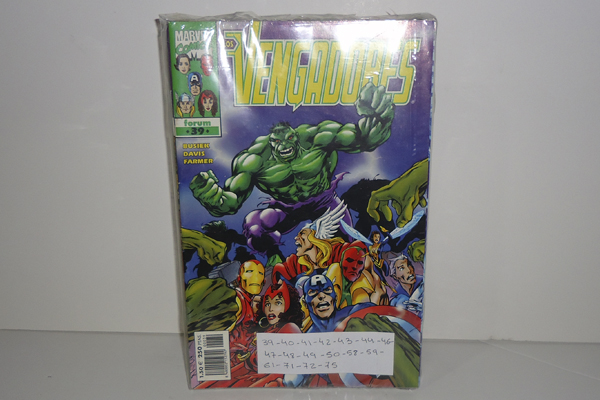 Los Vengadores pack 17 Numeros