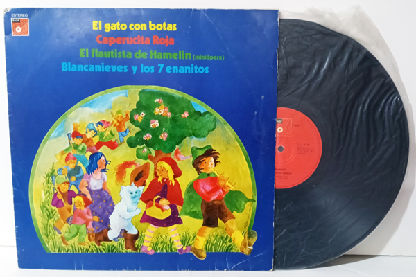El Gato con Botas – Caperucita Roja – El Flautista de Hamelin - Blancanieves (VINILO)