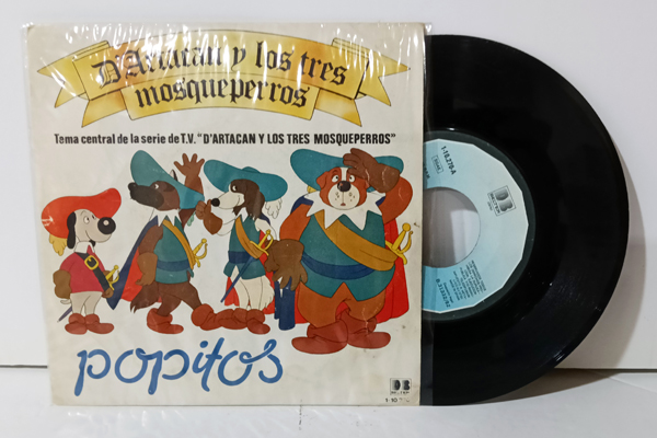 Popitos: D’Artacan y los Tres Mosqueperros (SINGLE) (VINILO)