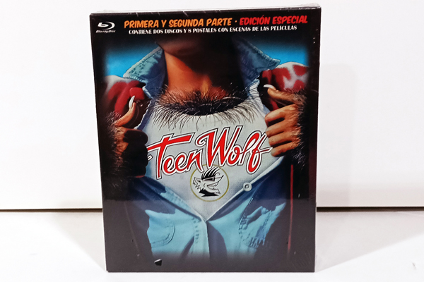 Teen Wolf (De Pelo en Pecho) + Teen Wolf 2 (De Pelo en Pecho 2)+ 8 Postales (Edición Especial) (2 BLU-RAY)
