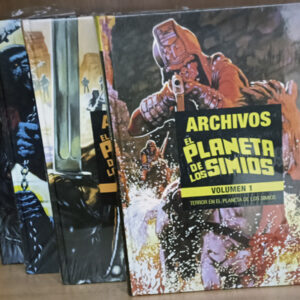 Archivos El Planeta de los Simios (Colección Completa, 4 tomos, Marvel LImited)