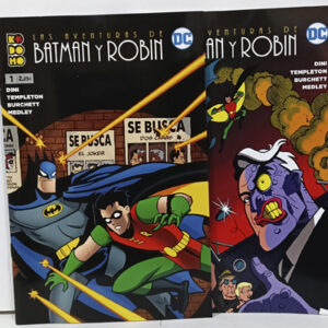 Las Aventuras de Batman y Robín Nº 1 + Nº 2