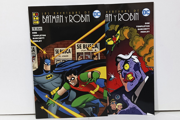 Las Aventuras de Batman y Robín Nº 1 + Nº 2