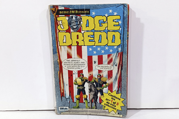 Judge Dred números del 1 al 5